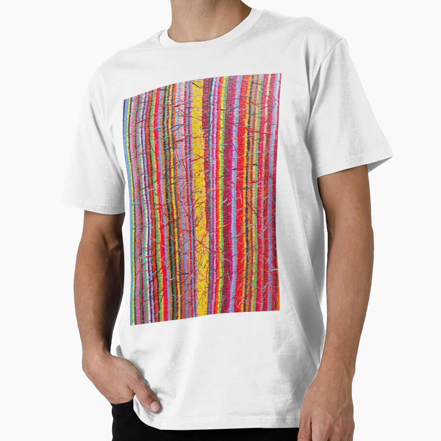 Linear Pulse by jaxcoh Unisex T-shirt, Sweatshirt, Hoodie, Long Sleeve Tee - T-Shirt, Sweatshirt, Hoodie