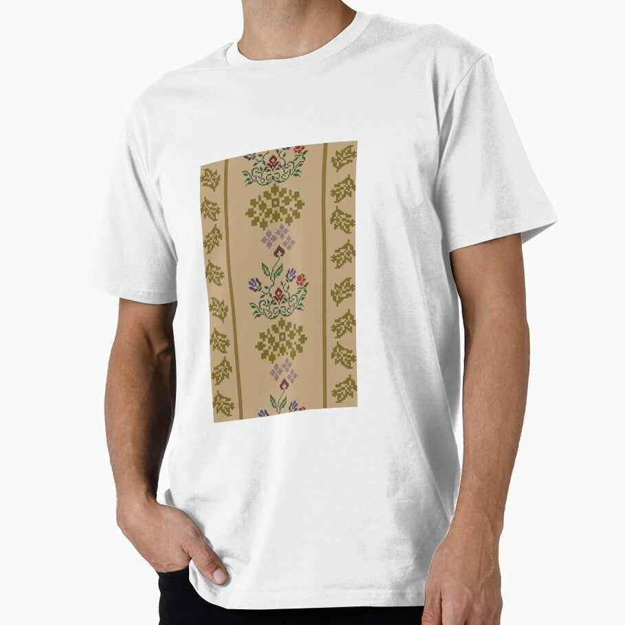 Retro Pixel Flower Garden by Pongpond Unisex T-shirt, Sweatshirt, Hoodie, Long Sleeve Tee - T-Shirt, Sweatshirt, Hoodie