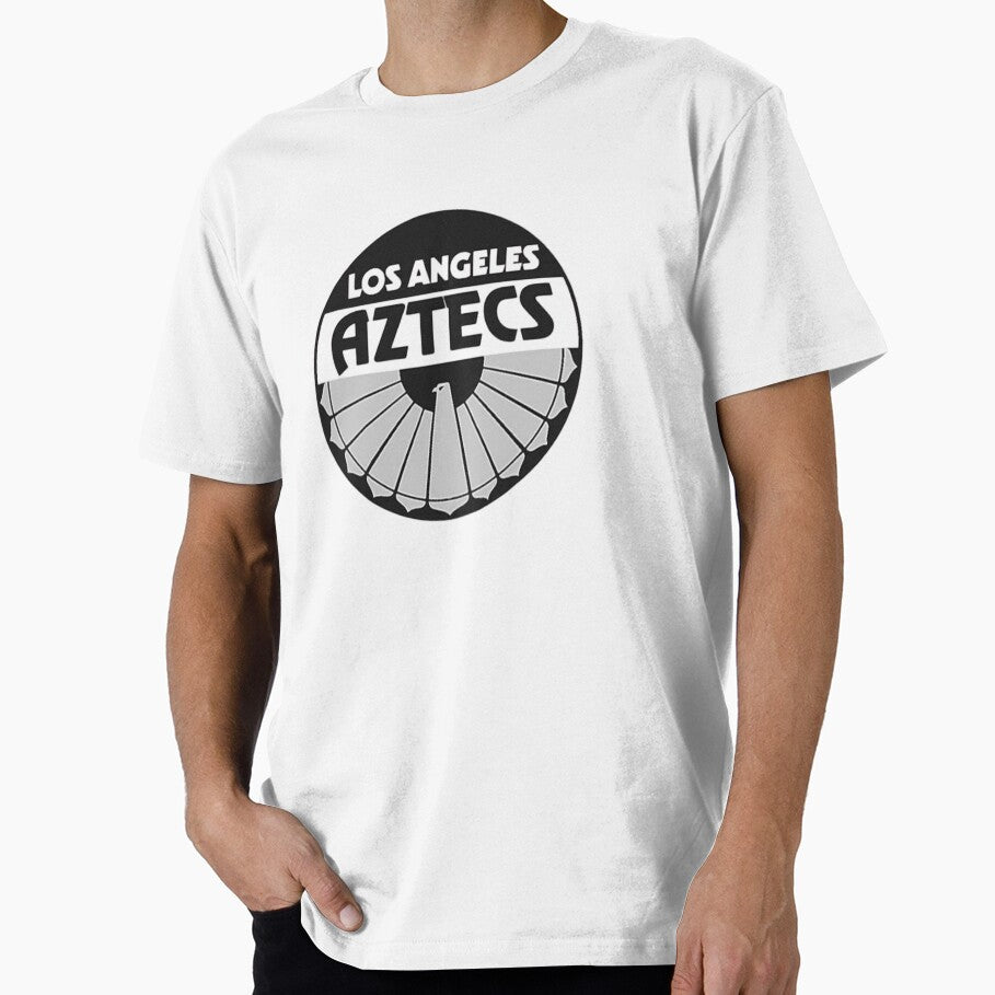 Los Angeles Aztecs 1973 Black by Brandsutd Unisex T-shirt, Sweatshirt, Hoodie, Long Sleeve Tee - T-Shirt, Sweatshirt, Hoodie