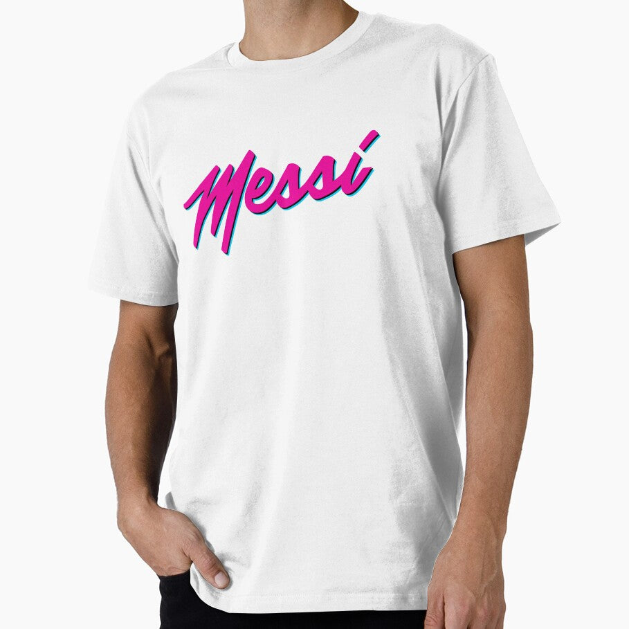 Messi Heat Miami by sebachamorro Unisex T-shirt, Sweatshirt, Hoodie, Long Sleeve Tee - T-Shirt, Sweatshirt, Hoodie