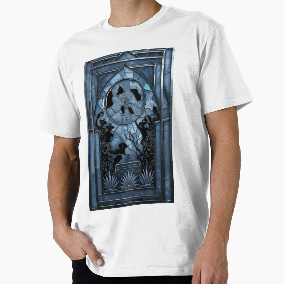 Mexican Soccer Stained Glass Art by BriSher Unisex T-shirt, Sweatshirt, Hoodie, Long Sleeve Tee - T-Shirt, Sweatshirt, Hoodie