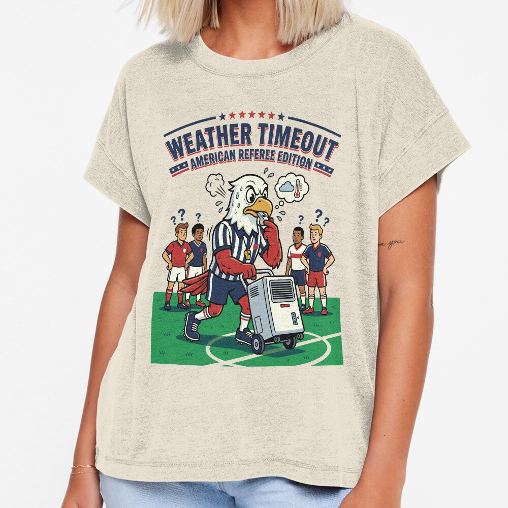 Weather Timeout  American Referee Edition V1 by 1RSN Unisex T-shirt, Sweatshirt, Hoodie, Long Sleeve Tee - T-Shirt, Sweatshirt, Hoodie