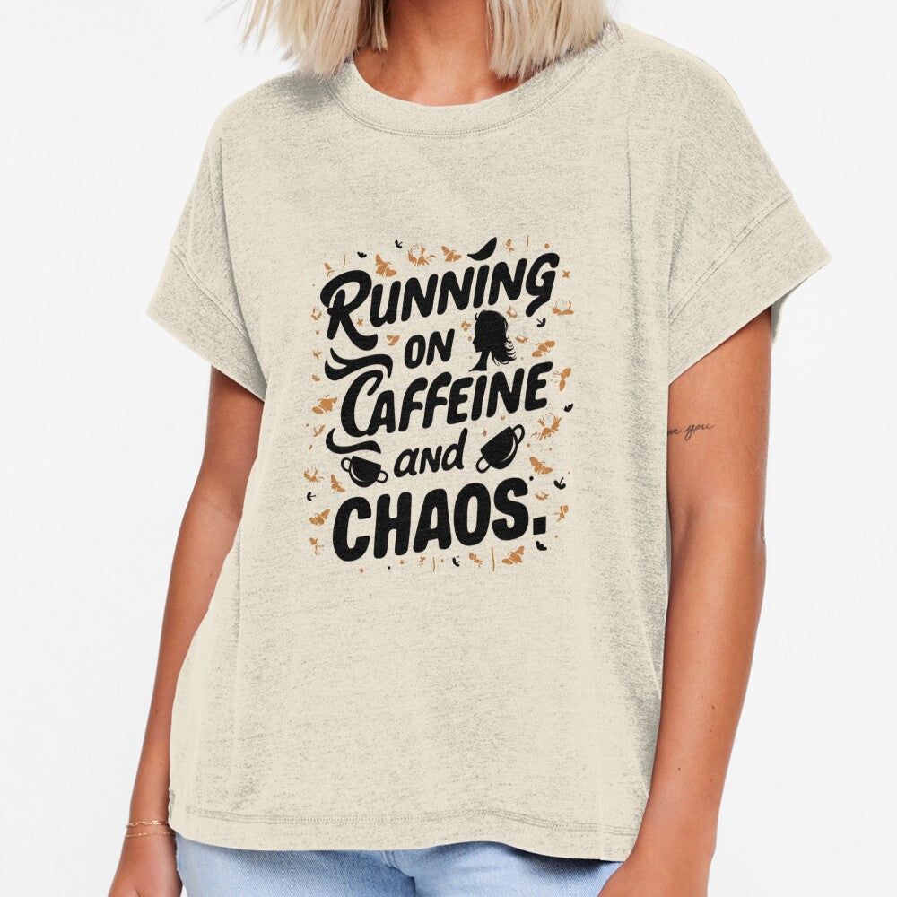 running on caffeine by rajdigitalarts Unisex T-shirt, Sweatshirt, Hoodie, Long Sleeve Tee - T-Shirt, Sweatshirt, Hoodie