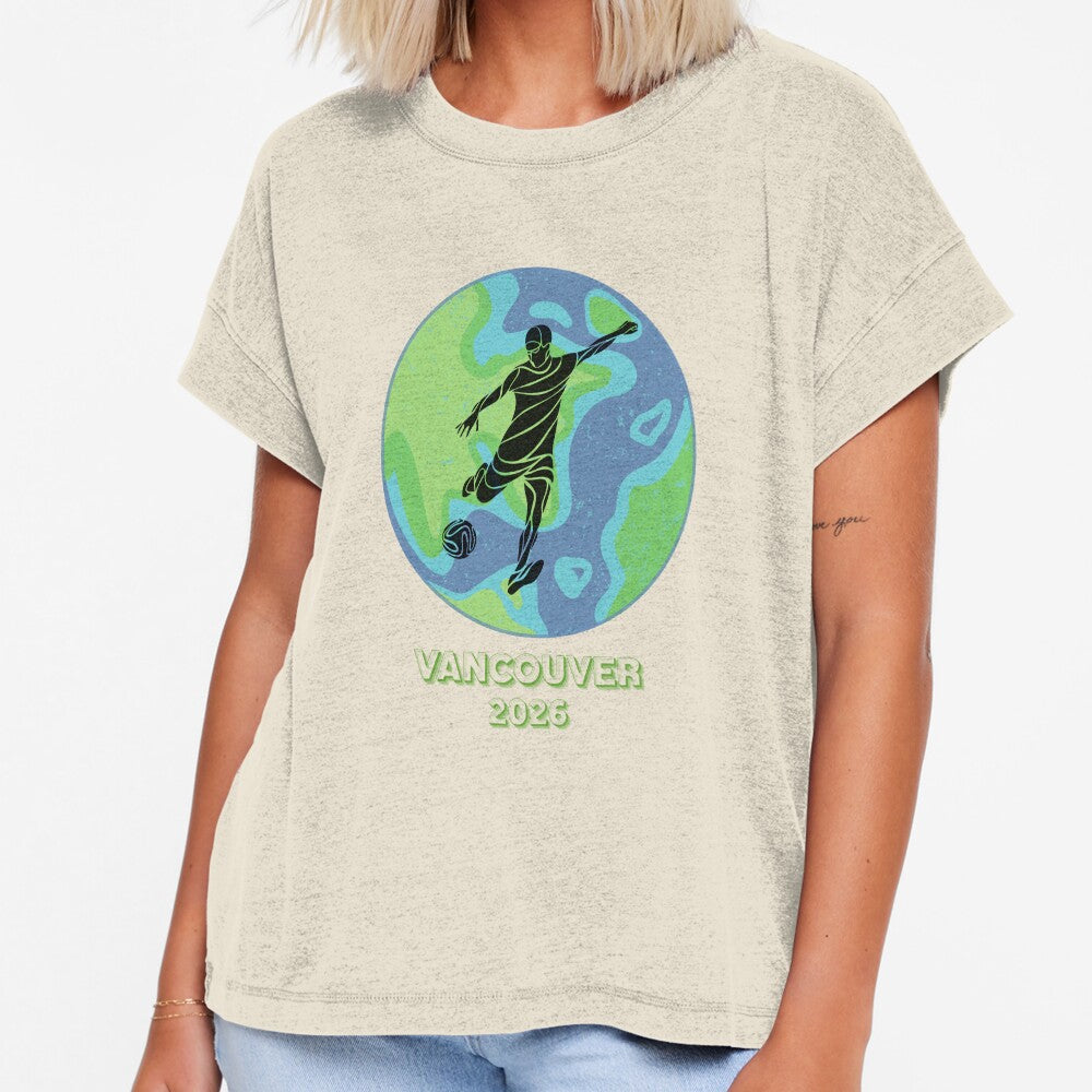 Vancouver 2026 soccer tee by XDivineTees Unisex T-shirt, Sweatshirt, Hoodie, Long Sleeve Tee - T-Shirt, Sweatshirt, Hoodie