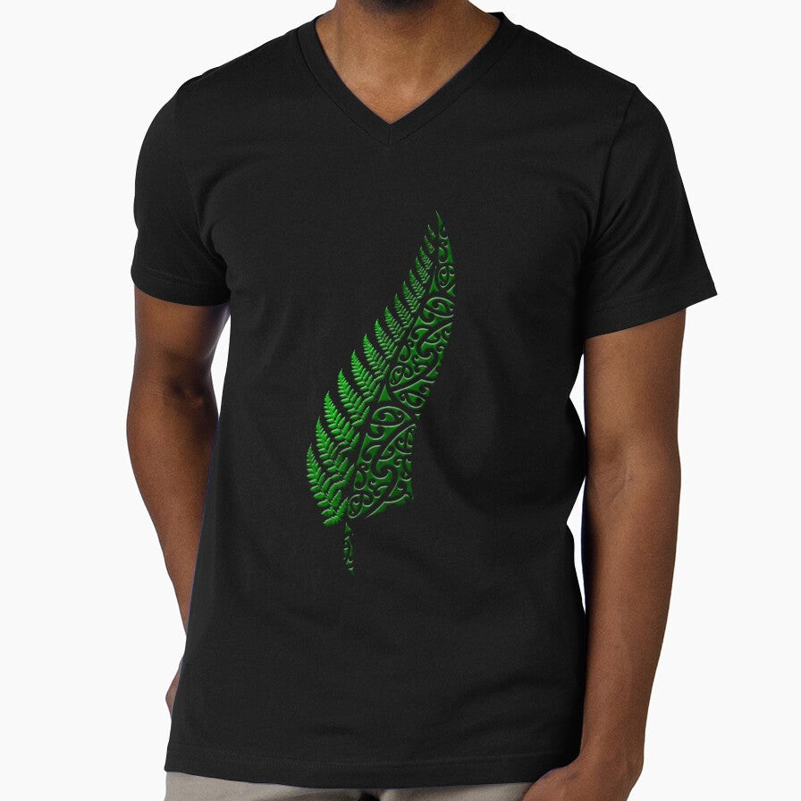 New Zealand Kiwi All Blacks Maori Silver Fern Greenstone Pounamu by D4mon Unisex T-shirt, Sweatshirt, Hoodie, Long Sleeve Tee - T-Shirt, Sweatshirt, Hoodie