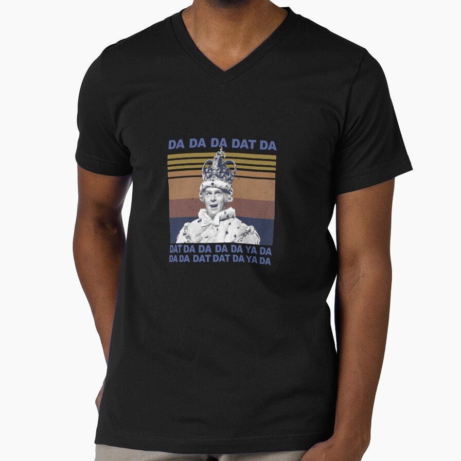 Jonathan Groff King George Hmltn Da Dat Da Vintage R E T R O Black by matasjeongg Unisex T-shirt, Sweatshirt, Hoodie, Long Sleeve Tee - T-Shirt, Sweatshirt, Hoodie
