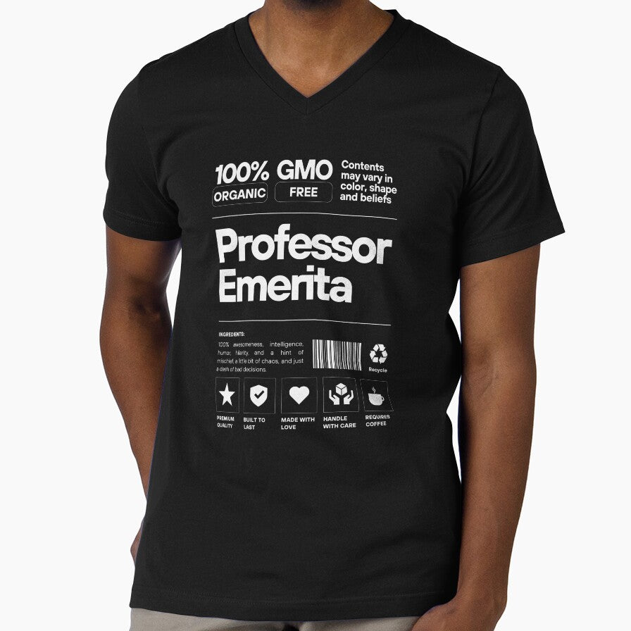 100 Percent Professor Emerita - Retired Professor, Professor Retirement, Professor Emeritus, Distinguished Professor, Faculty Retirement, Academic Retirement by jadedscientist - T-Shirt, Sweatshirt, Hoodie