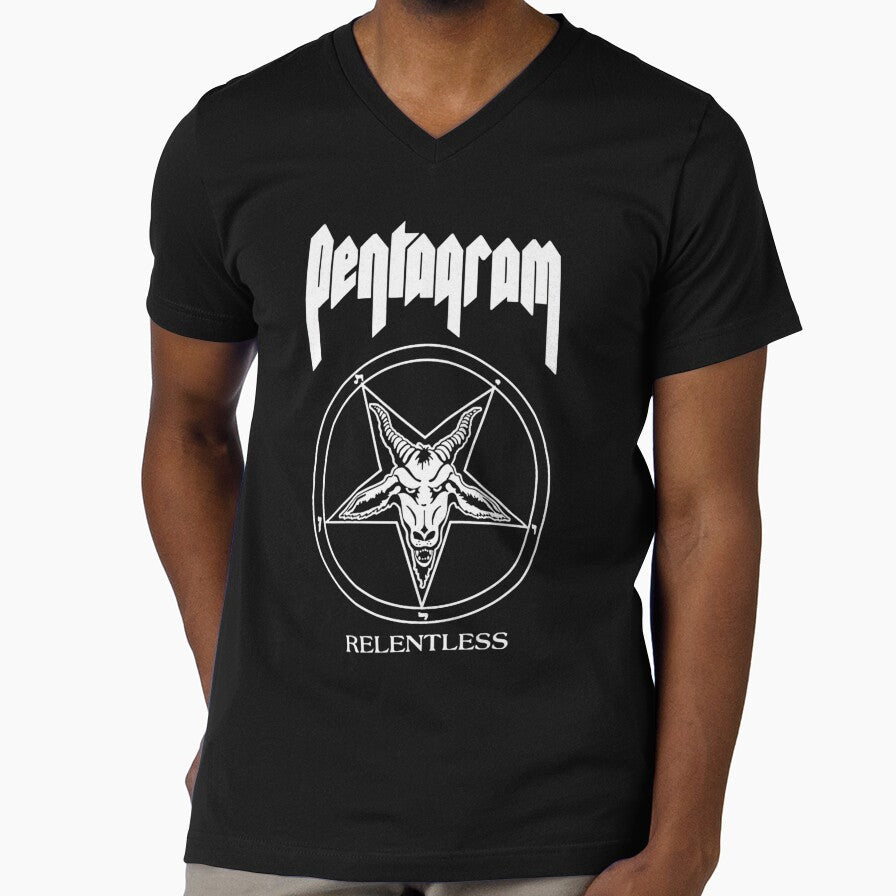 Pentagram Band by MartiRatley Unisex T-shirt, Sweatshirt, Hoodie, Long Sleeve Tee - T-Shirt, Sweatshirt, Hoodie
