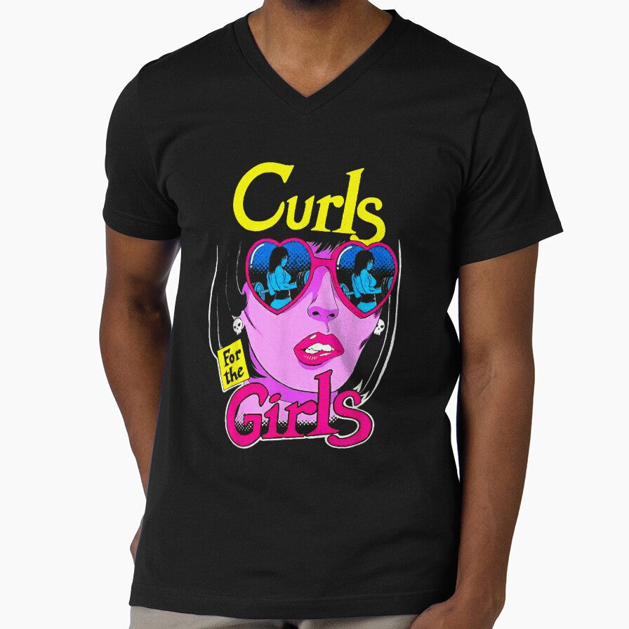 Funny Curls For Girls Gym Weightlifting Bodybuilding Fitness by HollyBarne Unisex T-shirt, Sweatshirt, Hoodie, Long Sleeve Tee - T-Shirt, Sweatshirt, Hoodie