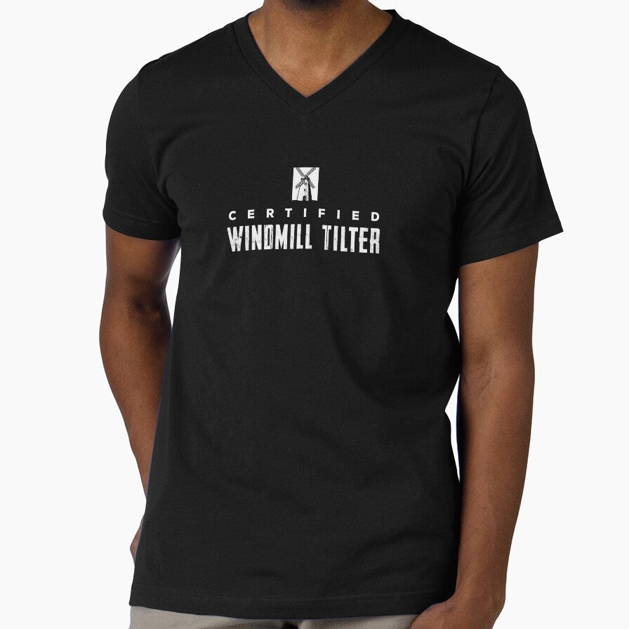 Certified Windmill Tilter by twHistory Unisex T-shirt, Sweatshirt, Hoodie, Long Sleeve Tee - T-Shirt, Sweatshirt, Hoodie