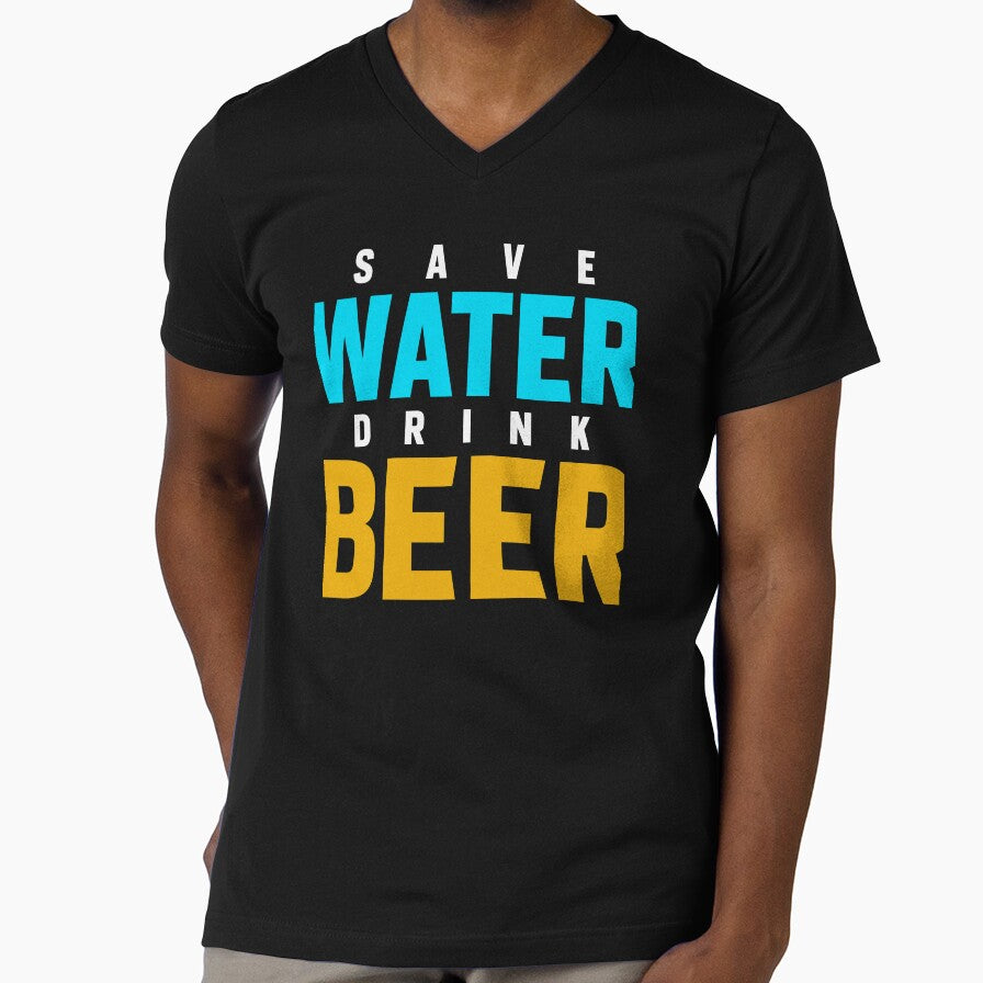 Save Water Drink Beer Funny Drinker Gifts by topdesignarts Unisex T-shirt, Sweatshirt, Hoodie, Long Sleeve Tee - T-Shirt, Sweatshirt, Hoodie