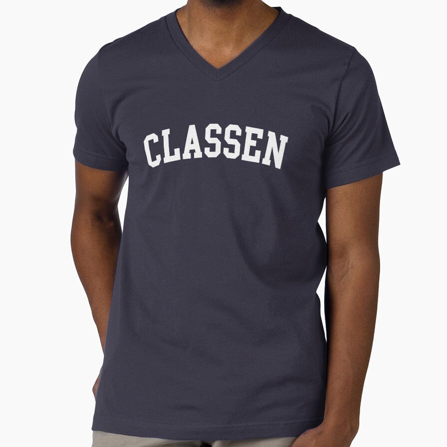 Classen All Caps White by CSASMerch Unisex T-shirt, Sweatshirt, Hoodie, Long Sleeve Tee - T-Shirt, Sweatshirt, Hoodie