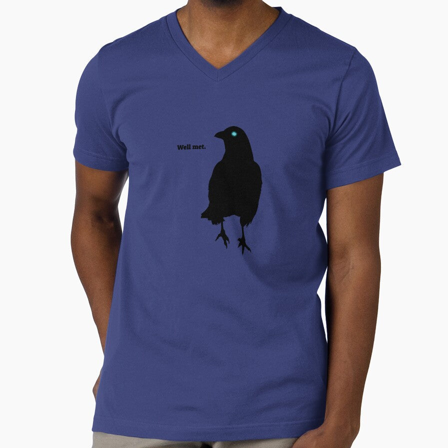 Well met Hugin. by *luckysol* Unisex T-shirt, Sweatshirt, Hoodie, Long Sleeve Tee - T-Shirt, Sweatshirt, Hoodie