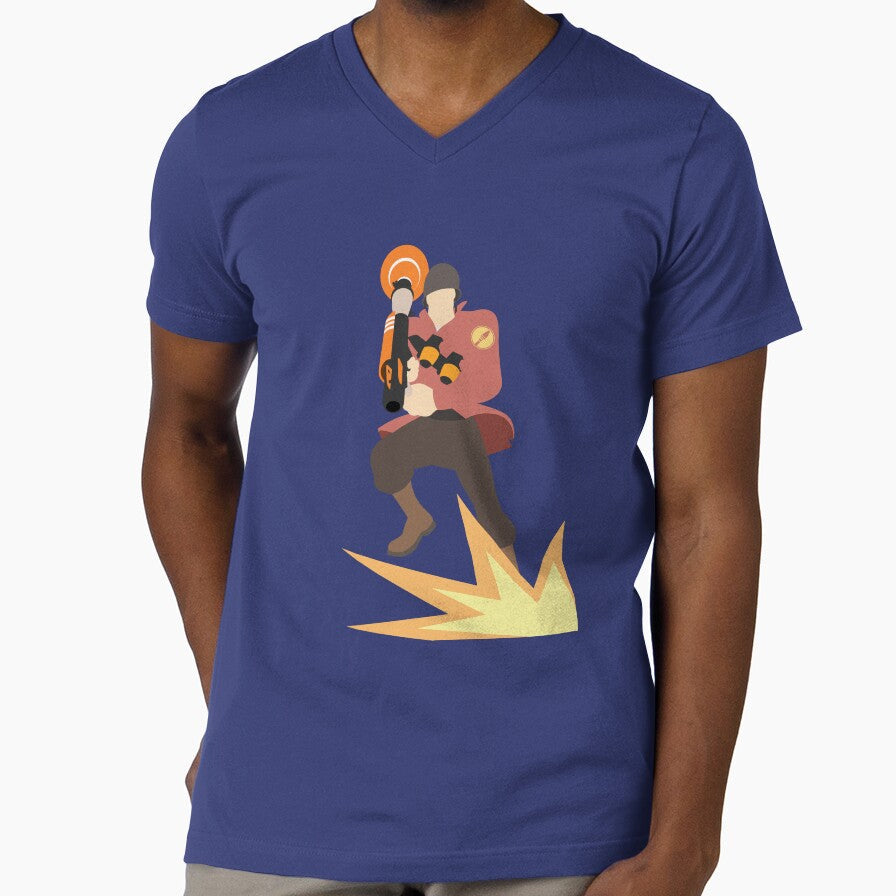 TF2 - RED Rocket Jump by Technologiic Unisex T-shirt, Sweatshirt, Hoodie, Long Sleeve Tee - T-Shirt, Sweatshirt, Hoodie
