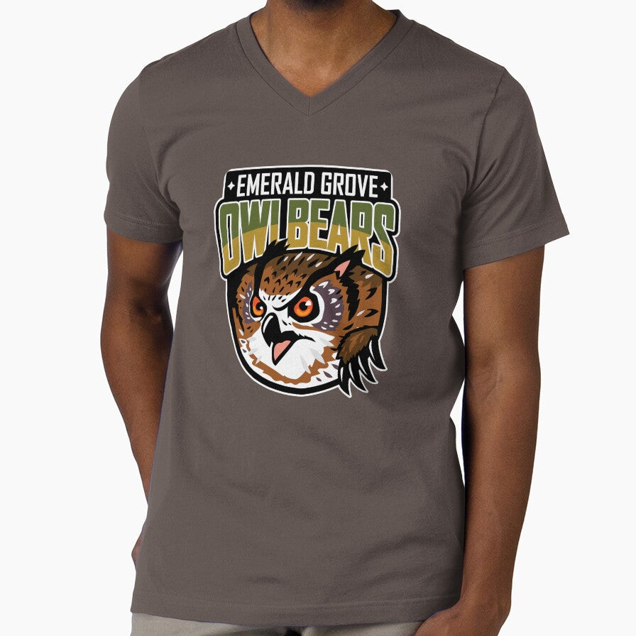 Emerald Grove Owlbears by Sam Luu Unisex T-shirt, Sweatshirt, Hoodie, Long Sleeve Tee - T-Shirt, Sweatshirt, Hoodie