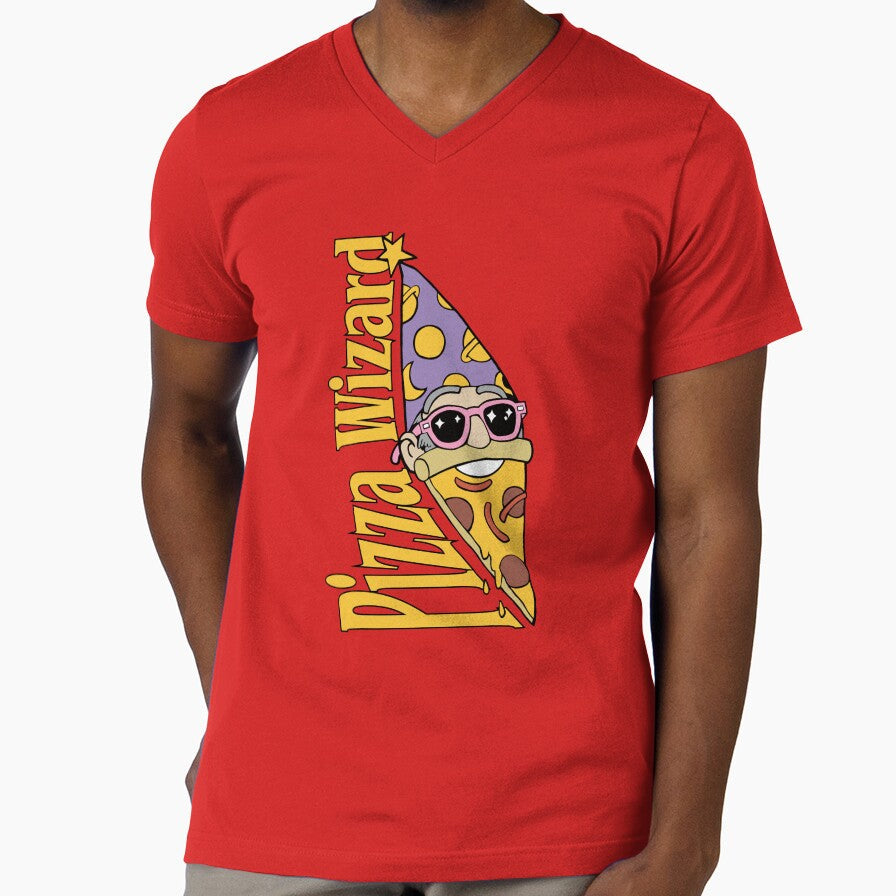 Pizza Wizard by Personisi Unisex T-shirt, Sweatshirt, Hoodie, Long Sleeve Tee - T-Shirt, Sweatshirt, Hoodie