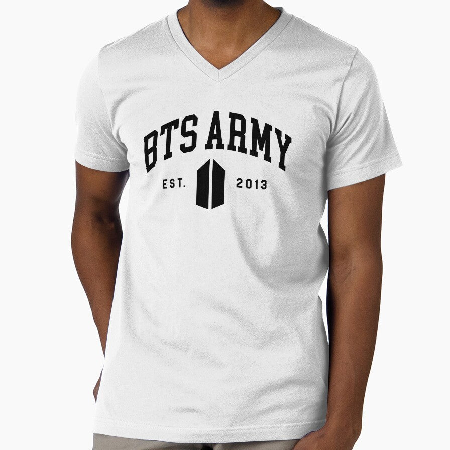 BTS ARMY by DESIGNandSTAN Unisex T-shirt, Sweatshirt, Hoodie, Long Sleeve Tee - T-Shirt, Sweatshirt, Hoodie