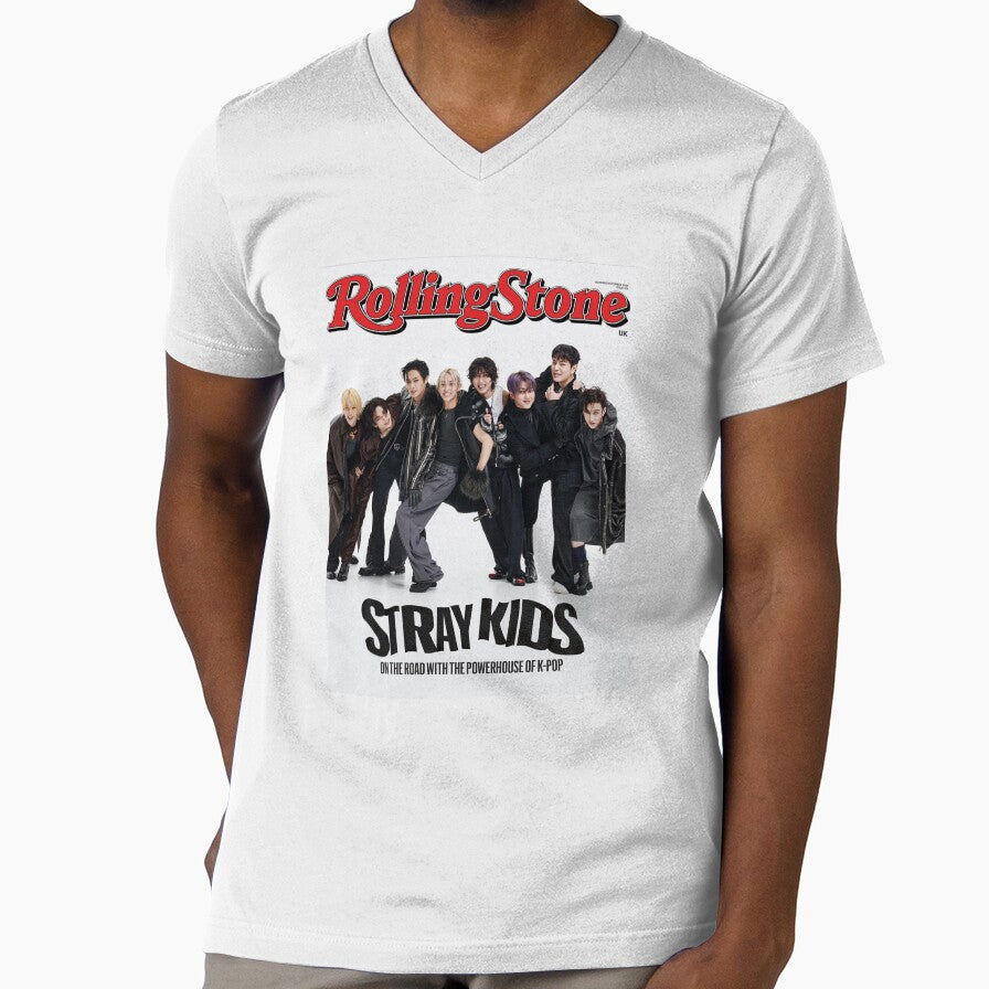 Rolling Stone Stray Kids ( ) "ATE" TEASER IMAGE SKZ kpop ot8 by Kpop-Noona Unisex T-shirt, Sweatshirt, Hoodie, Long Sleeve Tee - T-Shirt, Sweatshirt, Hoodie