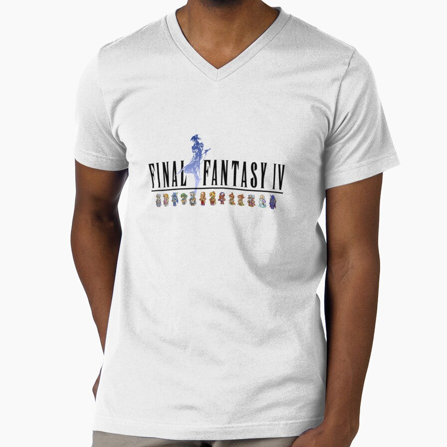 Final Fantasy Iv T-ShirtFinal Fantasy IV by HonHoo Unisex T-shirt, Sweatshirt, Hoodie, Long Sleeve Tee - T-Shirt, Sweatshirt, Hoodie