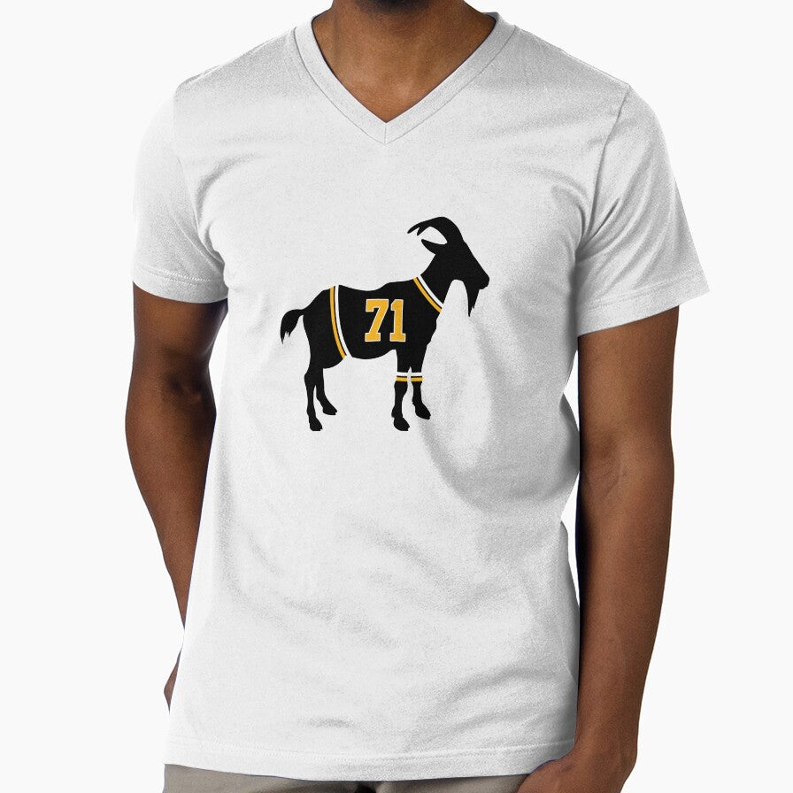 Evgeni Malkin GOAT by cwijeta Unisex T-shirt, Sweatshirt, Hoodie, Long Sleeve Tee - T-Shirt, Sweatshirt, Hoodie
