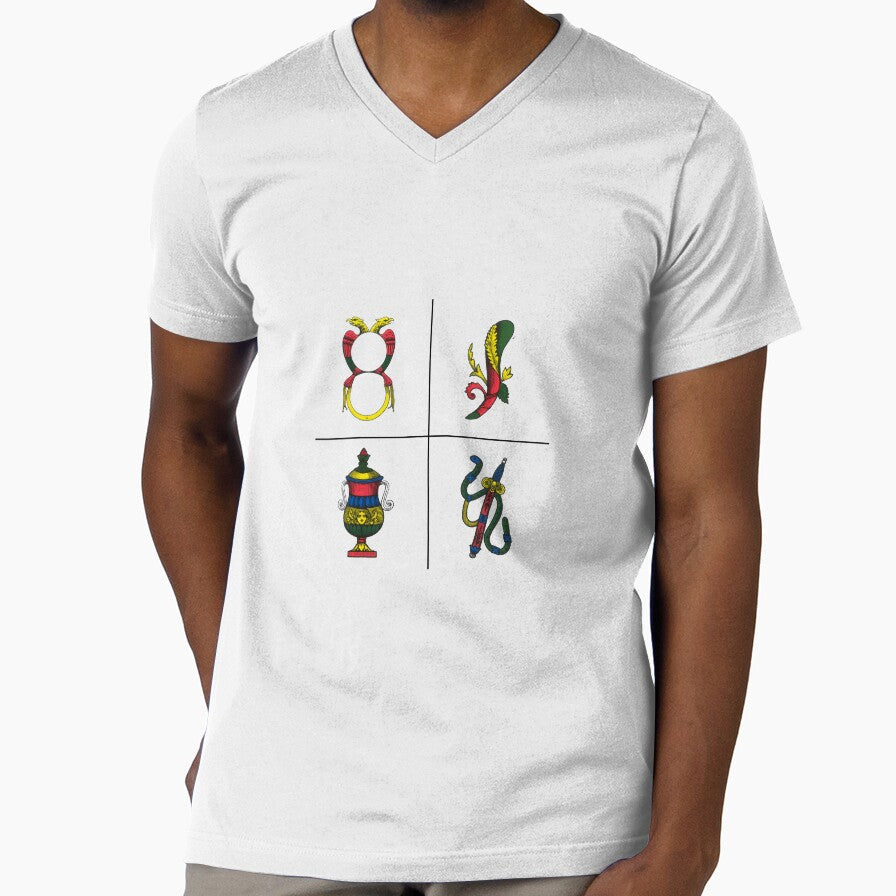 Italian Card Aces by bortojo Unisex T-shirt, Sweatshirt, Hoodie, Long Sleeve Tee - T-Shirt, Sweatshirt, Hoodie