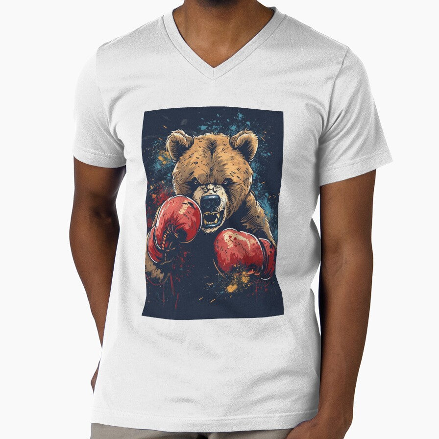 The Winner: Panda Boxer - Humorous and Cute Sports Illustration by griffinequals0c Unisex T-shirt, Sweatshirt, Hoodie, Long Sleeve Tee - T-Shirt, Sweatshirt, Hoodie