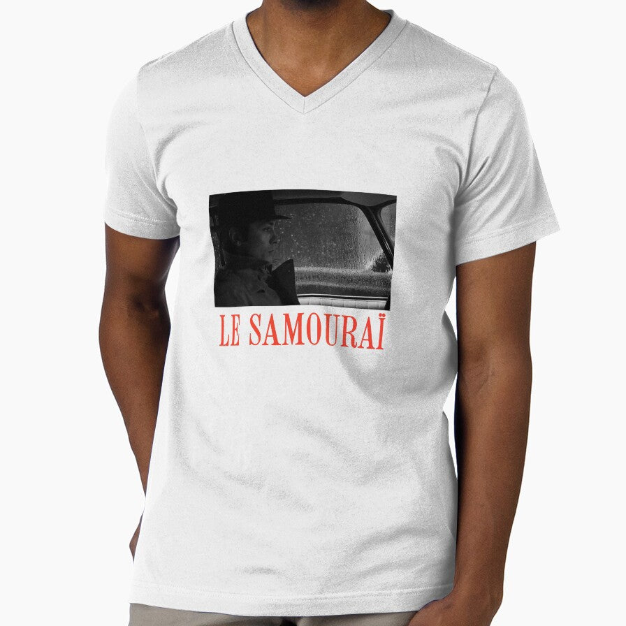 Le Samourai - T-Shirt - Alain Delon - Neo-Noir Classic by WithoutACause Unisex T-shirt, Sweatshirt, Hoodie, Long Sleeve Tee - T-Shirt, Sweatshirt, Hoodie