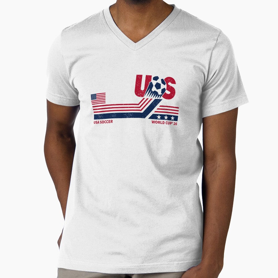 USA Soccer World Cup,  Retro USA Team by DREFUSEs Unisex T-shirt, Sweatshirt, Hoodie, Long Sleeve Tee - T-Shirt, Sweatshirt, Hoodie