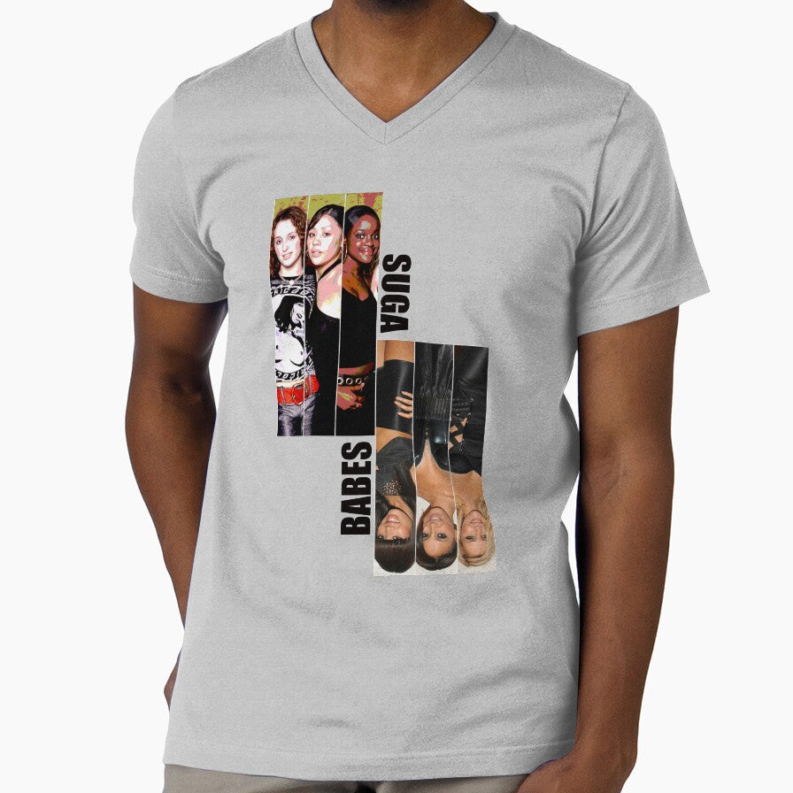 SUGABABES-THEN AND NOW by LondownDesign Unisex T-shirt, Sweatshirt, Hoodie, Long Sleeve Tee - T-Shirt, Sweatshirt, Hoodie