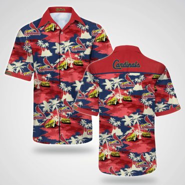 St. Louis Cardinals Island Ride Hawaiian Shirt Unisex T-shirt, Sweatshirt, Hoodie, Long Sleeve Tee - T-Shirt, Sweatshirt, Hoodie