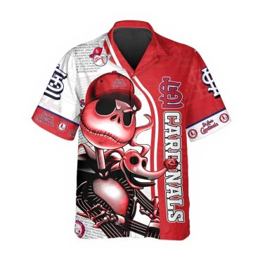 St. Louis Cardinals Skeleton Swagger Hawaiian Shirt Unisex T-shirt, Sweatshirt, Hoodie, Long Sleeve Tee - T-Shirt, Sweatshirt, Hoodie