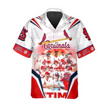 St. Louis Cardinals Team Spirit Hawaiian Shirt Unisex T-shirt, Sweatshirt, Hoodie, Long Sleeve Tee - T-Shirt, Sweatshirt, Hoodie