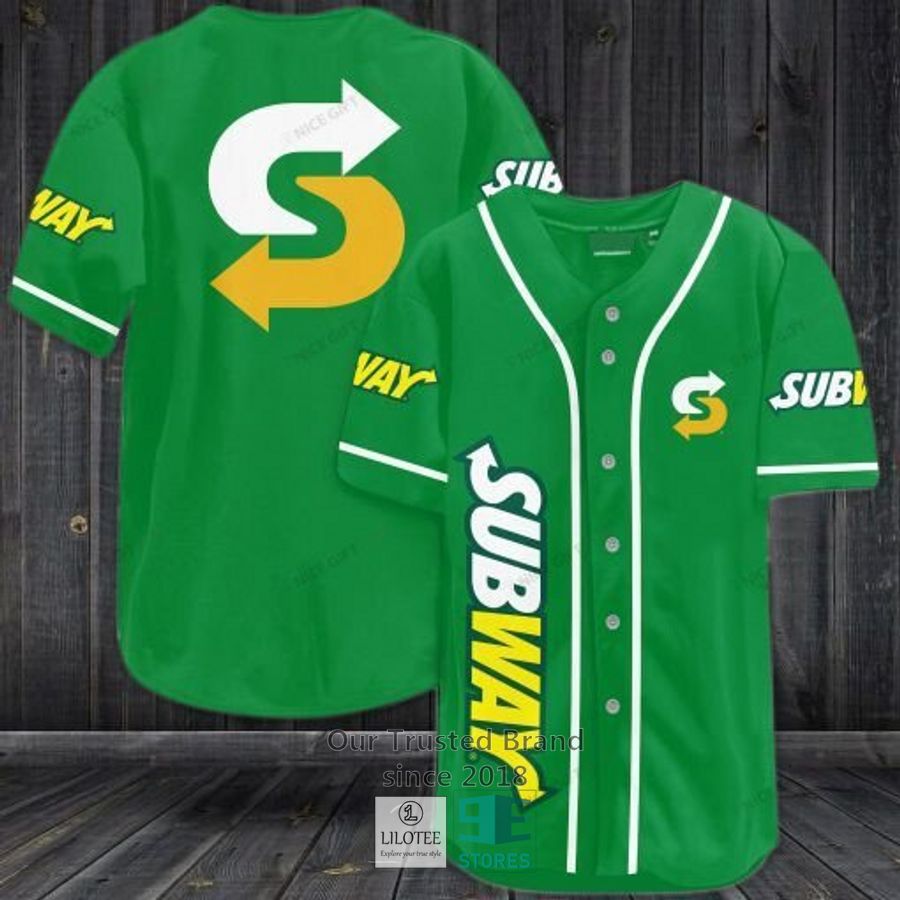 Subway Baseball Jersey Unisex T-shirt, Sweatshirt, Hoodie, Long Sleeve Tee - T-Shirt, Sweatshirt, Hoodie