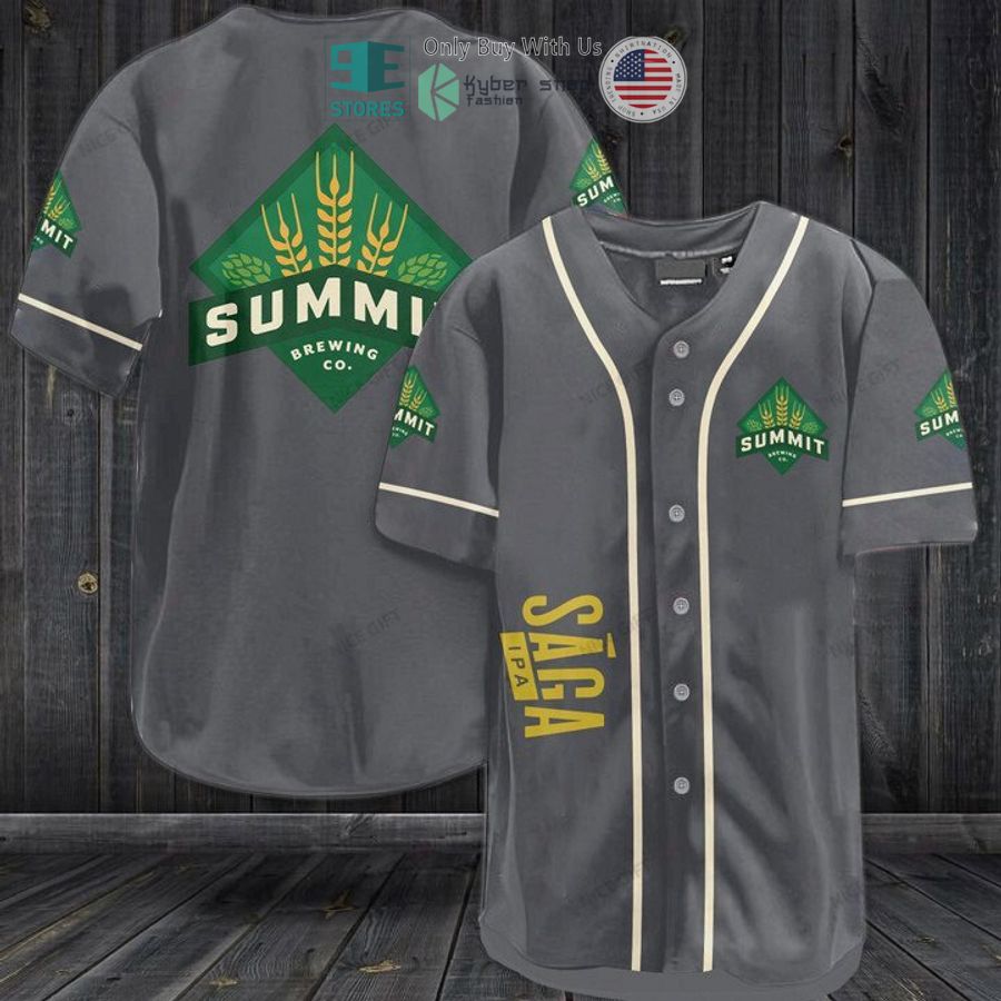 BEST Summit Saga logo grey Baseball Jersey Unisex T-shirt, Sweatshirt, Hoodie, Long Sleeve Tee - T-Shirt, Sweatshirt, Hoodie