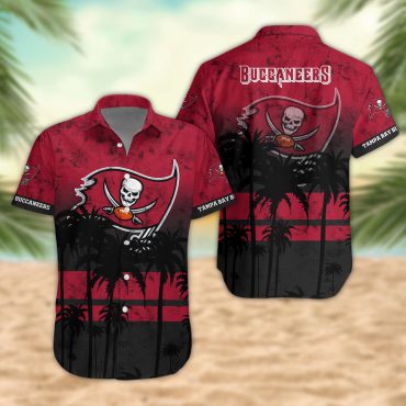 Tampa Bay Buccaneers Desert Sunset Hawaiian Shirt Unisex T-shirt, Sweatshirt, Hoodie, Long Sleeve Tee - T-Shirt, Sweatshirt, Hoodie