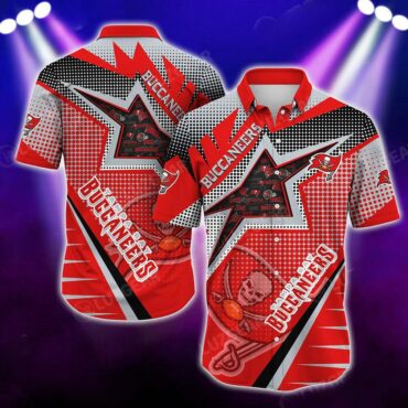 Tampa Bay Buccaneers Ocean Breeze Hawaiian Shirt Unisex T-shirt, Sweatshirt, Hoodie, Long Sleeve Tee - T-Shirt, Sweatshirt, Hoodie