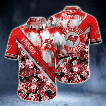 Tampa Bay Buccaneers Tropical Victory Hawaiian Shirt Unisex T-shirt, Sweatshirt, Hoodie, Long Sleeve Tee - T-Shirt, Sweatshirt, Hoodie