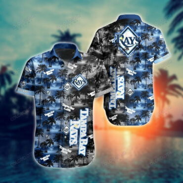 Tampa Bay Rays Tropical Vibes Hawaiian Shirt Unisex T-shirt, Sweatshirt, Hoodie, Long Sleeve Tee - T-Shirt, Sweatshirt, Hoodie