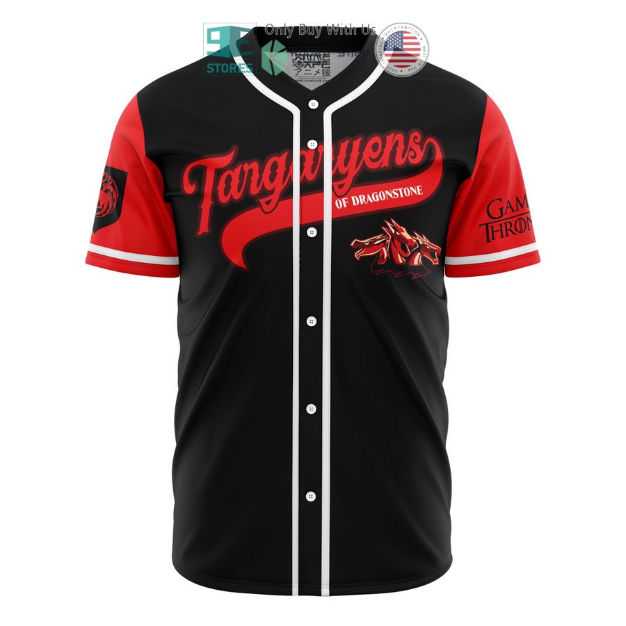 BEST Targaryens of Dragonstone Game of Thrones Baseball Jersey Unisex T-shirt, Sweatshirt, Hoodie, Long Sleeve Tee - T-Shirt, Sweatshirt, Hoodie