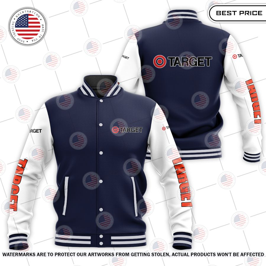 NEW Target Baseball Jacket Unisex T-shirt, Sweatshirt, Hoodie, Long Sleeve Tee - T-Shirt, Sweatshirt, Hoodie