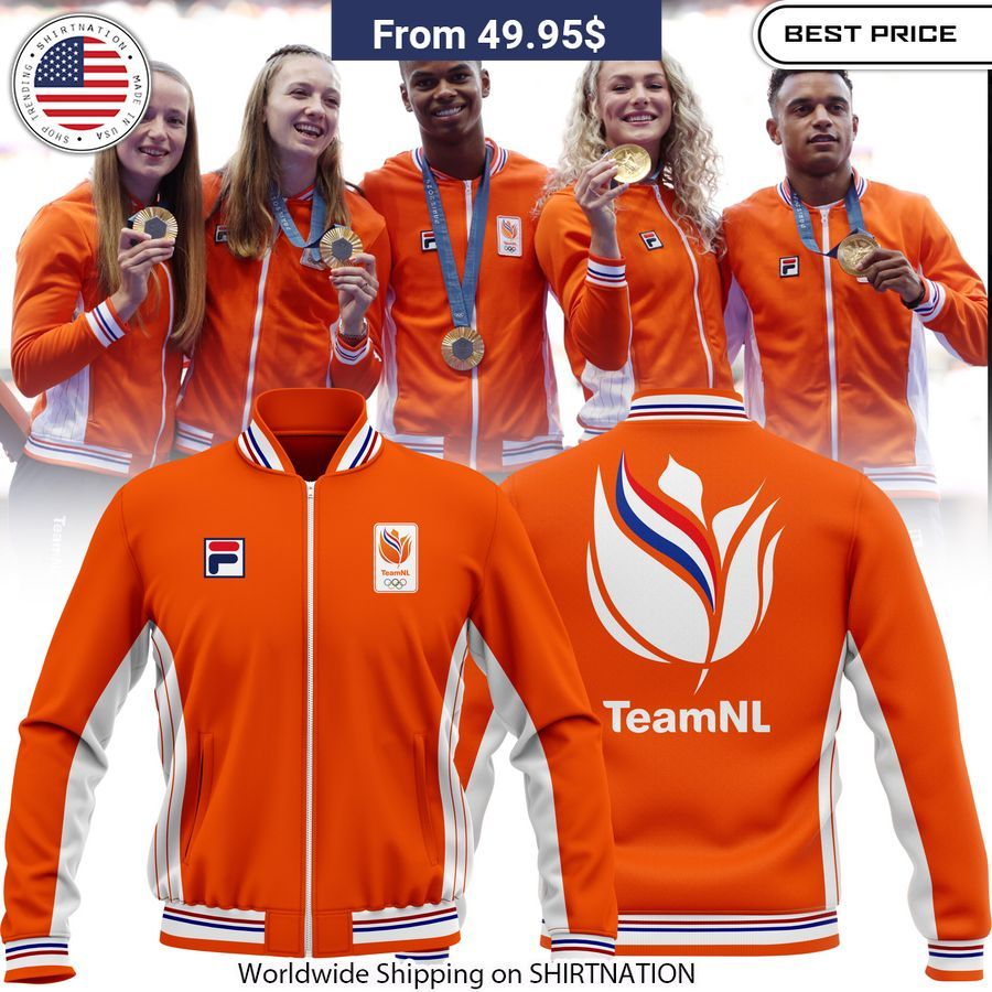 TeamNL Olympische Spelen 2024 in Parijs Baseball Jacket Unisex T-shirt, Sweatshirt, Hoodie, Long Sleeve Tee - T-Shirt, Sweatshirt, Hoodie