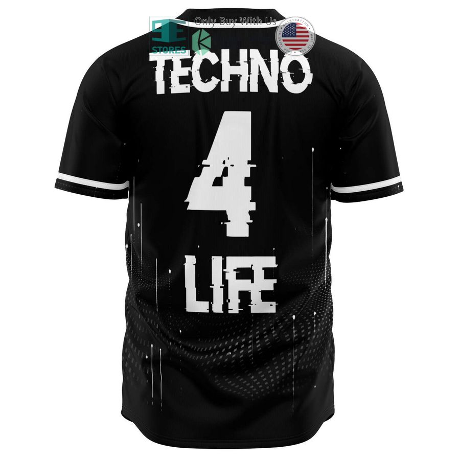 BEST Techno Life 4 black Baseball Jersey Unisex T-shirt, Sweatshirt, Hoodie, Long Sleeve Tee - T-Shirt, Sweatshirt, Hoodie