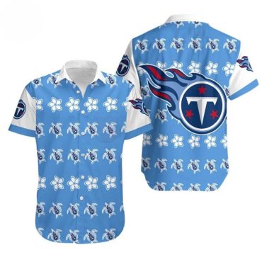 Tennessee Titans Floral Flame Hawaiian Shirt Unisex T-shirt, Sweatshirt, Hoodie, Long Sleeve Tee - T-Shirt, Sweatshirt, Hoodie