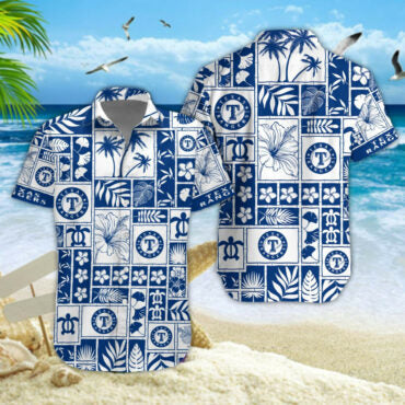 Texas Rangers Island Breeze Hawaiian Shirt Unisex T-shirt, Sweatshirt, Hoodie, Long Sleeve Tee - T-Shirt, Sweatshirt, Hoodie