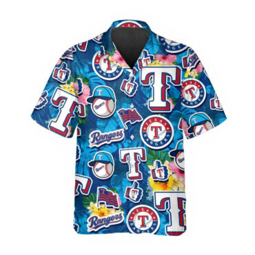 Texas Rangers Island Spirit Hawaiian Shirt Unisex T-shirt, Sweatshirt, Hoodie, Long Sleeve Tee - T-Shirt, Sweatshirt, Hoodie