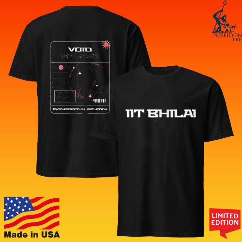 The Iit Bhilai Void Galaxy T-shirt Unisex T-shirt, Sweatshirt, Hoodie, Long Sleeve Tee - T-Shirt, Sweatshirt, Hoodie