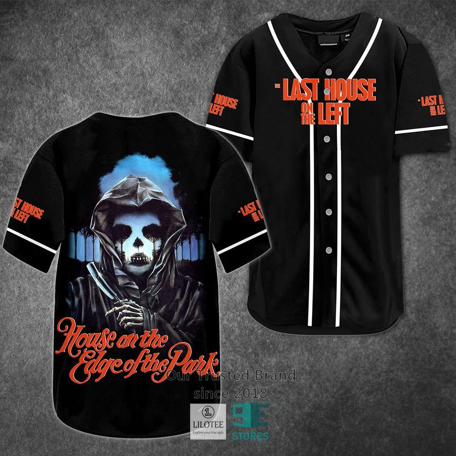 The last house on the left Horror Movie Baseball Jersey Unisex T-shirt, Sweatshirt, Hoodie, Long Sleeve Tee - T-Shirt, Sweatshirt, Hoodie