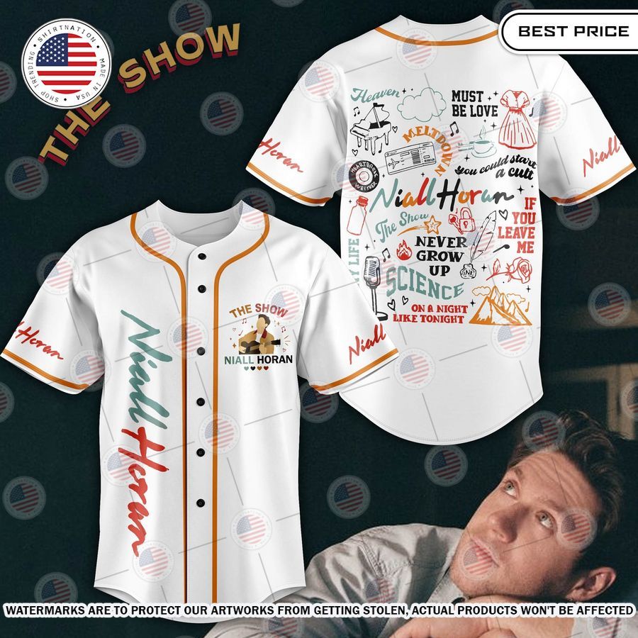 The Show Niall Horan Baseball Jersey Unisex T-shirt, Sweatshirt, Hoodie, Long Sleeve Tee - T-Shirt, Sweatshirt, Hoodie