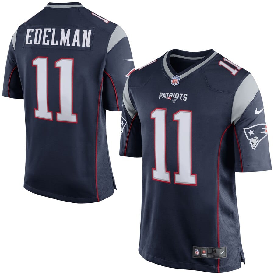 Julian Edelman New England Patriots Jersey football jersey product view 1