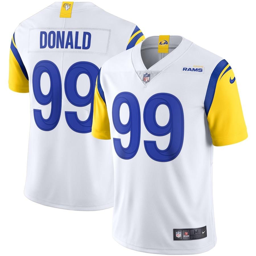 Aaron Donald Los Angeles Rams Jersey football jersey product view 1